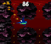 Donkey Kong Country for Super NES - Bonus mini-game! Collect stars to earn extra lives.