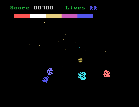 Disco Dan Tatung Einstein Screenshot: Careful, don't crash!