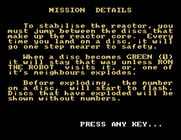 Disco Dan for Tatung Einstein - Mission details.