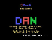 Disco Dan for Tatung Einstein - Title screen 2.