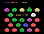 Disco Dan for Tatung Einstein - Game over.