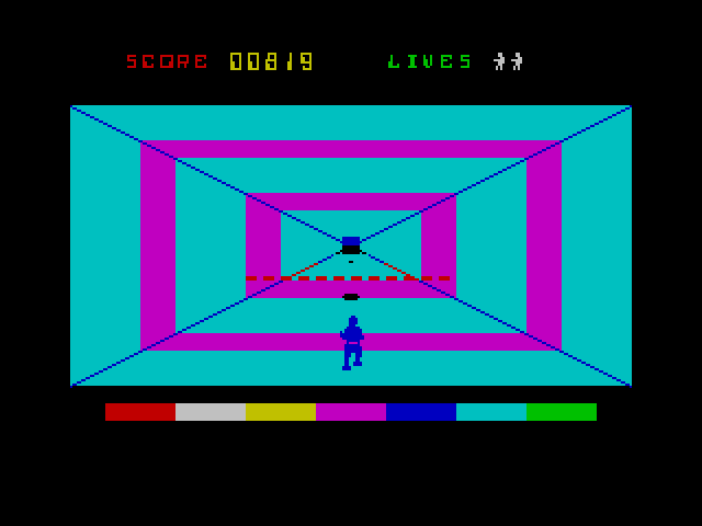 Disco Dan ZX Spectrum Screenshot: On to the next level.