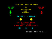 Disco Dan for ZX Spectrum - The characters.