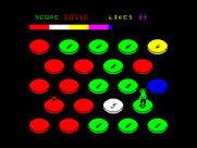 Disco Dan for ZX Spectrum - This level is almost completed with some moderate success...