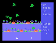Exerion for Sega SG-1000 - Incoming! Lookout!