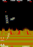 Exerion for Arcade - Game start.