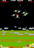 Exerion for Arcade - A new type of enemy formation.