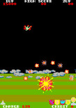 Exerion for Arcade - I've been hit!