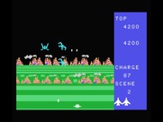 Exerion for MSX - Only a few fighters left, but more will appear!