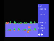 Exerion for MSX - Crash! I've been hit...