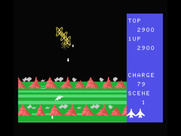 Exerion for MSX - Blasting Exerion fighters!