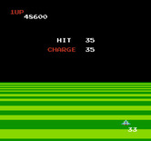 Exerion for NES / Famicom - Bonus awarded.