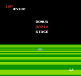 Exerion for NES / Famicom - Bonus round time!