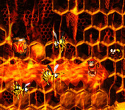 Donkey Kong Country 2: Diddy's Kong Quest for Super NES - More honey...and these hornets make it tough to get through the area.