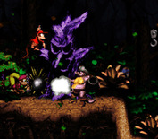 Donkey Kong Country 2: Diddy's Kong Quest for Super NES - Canon ball attack!