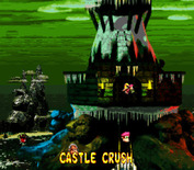 Donkey Kong Country 2: Diddy's Kong Quest for Super NES - Time for castle crush.