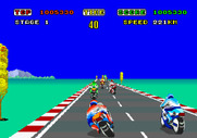 Hang-On for Arcade - Don't crash into other bikers...