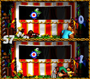 Donkey Kong Country 3: Dixie Kong's Double Trouble! for Super NES - Hit the targets as fast as you can!