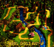Donkey Kong Country 3: Dixie Kong's Double Trouble! for Super NES - Moving on to the next area...
