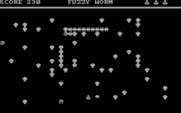 Fuzzy Worm for IBM PC/Compatibles - Game start.
