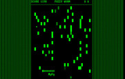 Fuzzy Worm for IBM PC/Compatibles - Things are tougher when opponents reach the bottom of the screen...