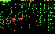 Mushroom Mania for IBM PC/Compatibles - Blasting more bugs...