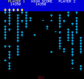 Mushroom Mania for Oric - I was hit!
