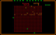 Worm Burner for IBM PC/Compatibles - Each grid adds more targets!