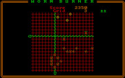 Worm Burner for IBM PC/Compatibles - Caught in the crossfire!