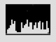 Escape From Manhattan for ZX81 / Timex Sinclair 1000 - Starting the glider section of the game.