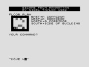 Escape From Manhattan for ZX81 / Timex Sinclair 1000 - Entering a move command.
