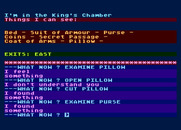Arrow of Death: Part I for Atari 8-bit - Searching the bed...