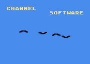 Arrow of Death: Part I for Atari 8-bit - The bats fly into place to form an 8...
