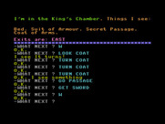Arrow of Death: Part I for Commodore 16 & Plus/4 - Hmm, a secret passage...