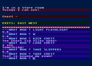 Circus for Atari 8-bit - Guess I can't take that chest...
