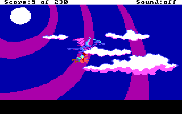 Black Cauldron, The IBM PC/Compatibles Screenshot: I've been caught!