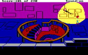 Black Cauldron, The for IBM PC/Compatibles - A spiral staircase...