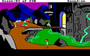 Black Cauldron, The for IBM PC/Compatibles - Here's another way you can sneak into the castle...