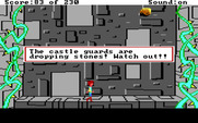 Black Cauldron, The for IBM PC/Compatibles - Watch out for falling rocks...