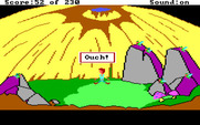 Black Cauldron, The for IBM PC/Compatibles - Ouch! I fell into another hidden location...