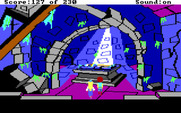Black Cauldron, The for IBM PC/Compatibles - Entering a burial chamber...