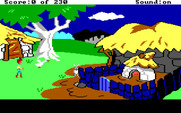 Black Cauldron, The for IBM PC/Compatibles - Time to feed Hen Wen!