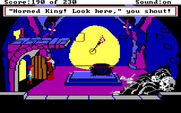 Black Cauldron, The for IBM PC/Compatibles - Showdown with the Horned King.