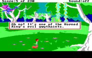 Black Cauldron, The for IBM PC/Compatibles - You'll sometimes encounter troublesome characters...