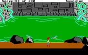 Black Cauldron, The for IBM PC/Compatibles - Be careful, there's alligators here!
