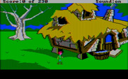 Black Cauldron, The for IBM PC/Compatibles - Game start.