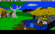 Black Cauldron, The for IBM PC/Compatibles - Hen Wen lives in this little hut.