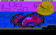 Black Cauldron, The for IBM PC/Compatibles - A spiral staircase...