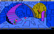 Black Cauldron, The for IBM PC/Compatibles - Escaping the castle now...