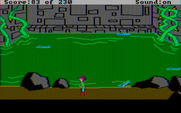 Black Cauldron, The for IBM PC/Compatibles - Watch out for the alligators here!